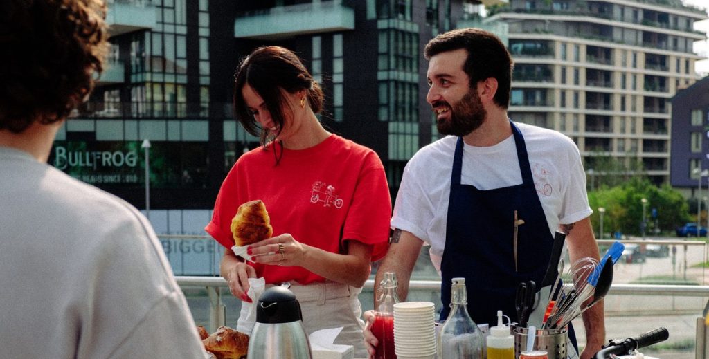 Lo street food è su due ruote con la cargo-bike-cucina dello chef Federico Zucchi