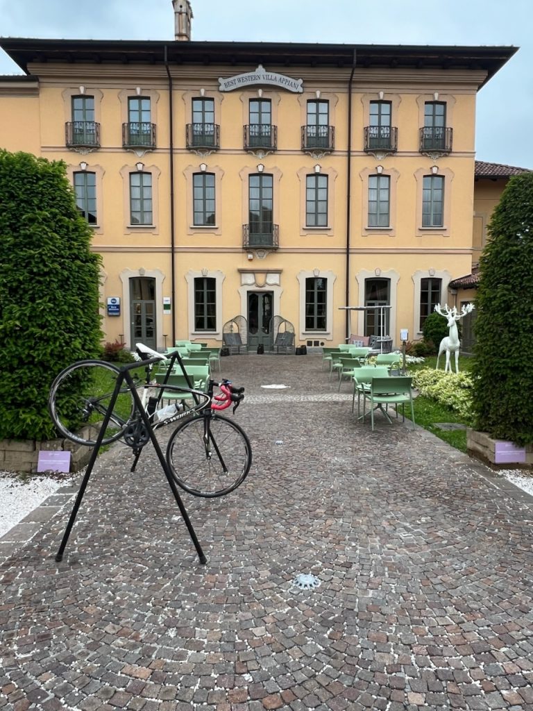 Con il bando Turismo in bici, nuovo look per le bike room di Villa Appiani